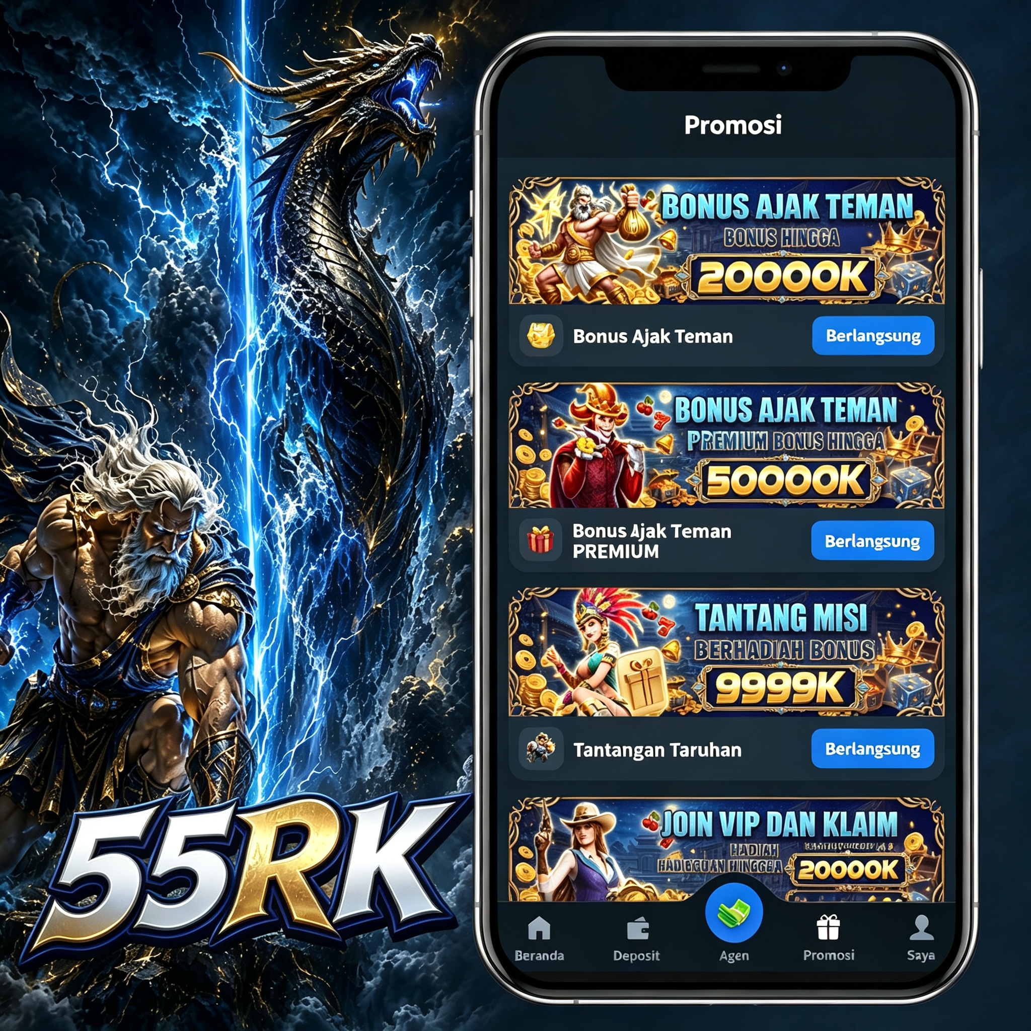 55RK - Web Resmi 55rk Daftar Akun & App Aman 💎