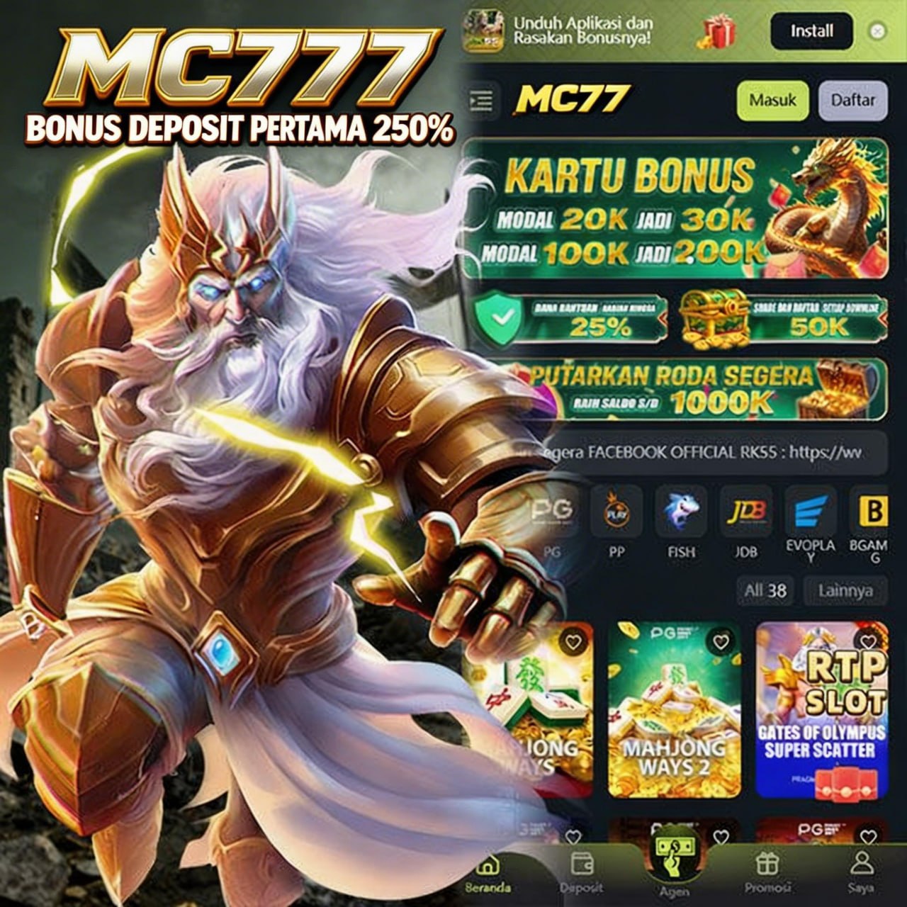 MC777 - mc777 App Akun Login Mudah ⭐